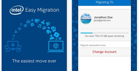 Intel Easy Migration uygulaması tek tıkla Chromebook’a veri transferi imkanı veriyor