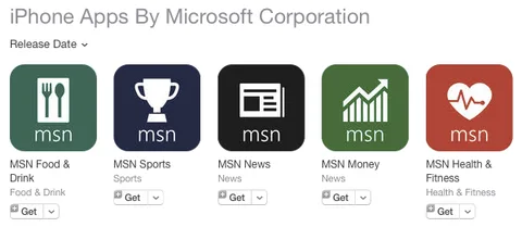 Microsoft’un iOS açılımı MSN markalı uygulamalarla devam ediyor