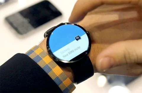 BBM Android Wear ile bileklere taşınıyor