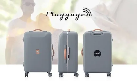 Delsey’den akıllı bavul prototipi Pluggage