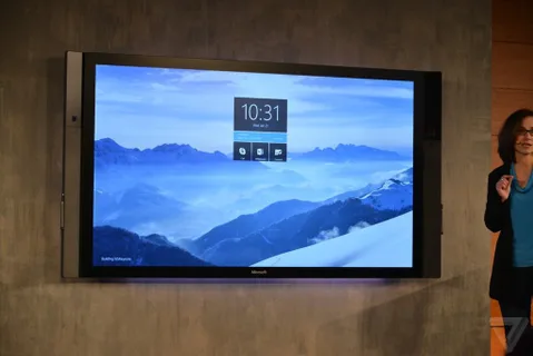 Microsoft’tan şirketlere yönelik Windows 10 cihazı: Surface Hub