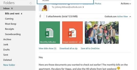 Outlook.com’a OneDrive’a kaydetme işlevi eklendi