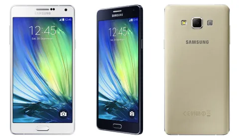 Samsung 5.5 inç ekranlı ve ince metal çerçeveli Galaxy A7’yi orta segmentin beğenisine sundu