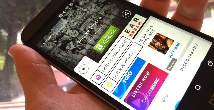 Shazam Android kullanıcıları için Spotify entegrasyonunu devreye soktu