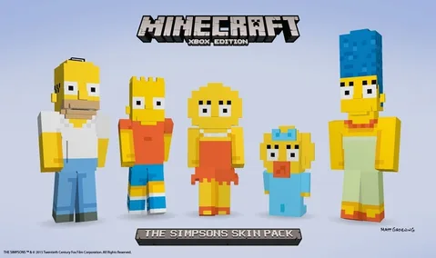The Simpsons önümüzdeki ay Minecraft’ın Xbox versiyonuna geliyor