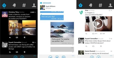 Twitter Windows Phone uygulamasına Cortana entegrasyonu ve Internet Explorer’dan daha kolay paylaşım