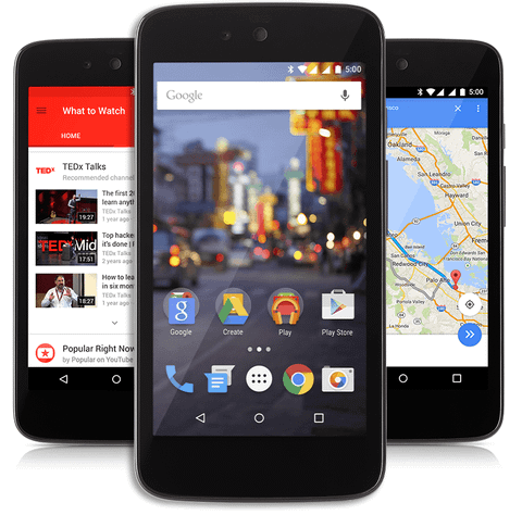 Google Android One cihazları için Android 5.1 güncellemesinin dağıtmaya başladı