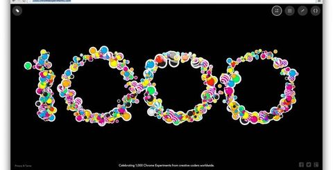 Google Chrome Experiments kapsamında hazırlanan deney sayısı 1000’e ulaştı