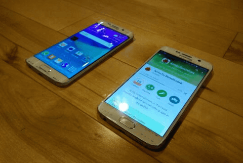 Samsung Galaxy S6 ve Galaxy S6 Edge yan yana görüntülendi