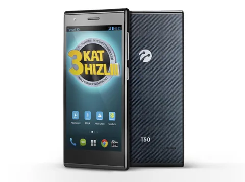 Turkcell Turbo T50 üç taşıyıcılı 3G internet desteğiyle geldi