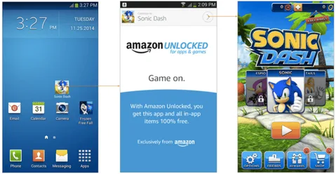 Amazon’un “Unlocked” programı Android uygulamaları için Prime servisini işaret ediyor