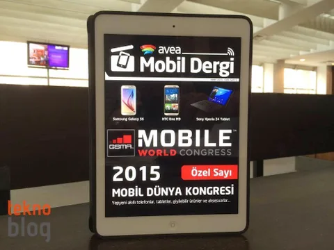 MWC 2015’in özeti Avea Mobil Dergi’nin özel sayısında