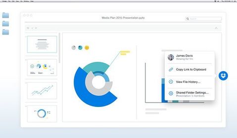 Dropbox rozetler ve yorumlarla ortak çalışmayı kolaylaştırıyor