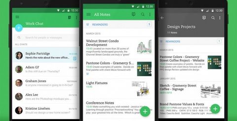 Evernote Android uygulaması yeni sürümle yepyeni tasarıma geçti