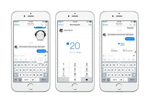 Facebook Messenger ile para gönderme dönemi başlıyor