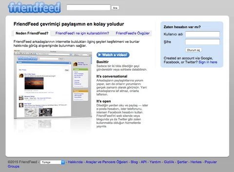 Facebook FriendFeed’i 9 Nisanda kapatıyor