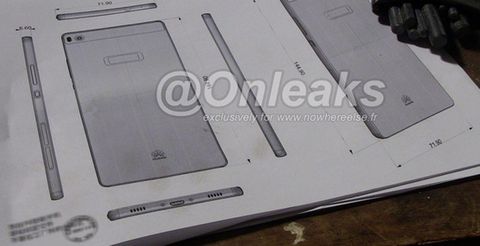 Huawei Ascend P8’e ait olduğu iddia edilen görüntüler internete sızdı