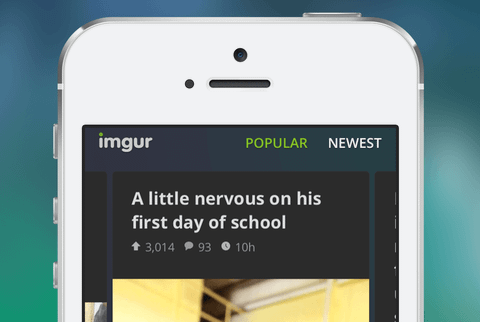 Imgur’dan görüntüler içinde gezinmeyi kolaylaştıran yeni iPhone uygulaması