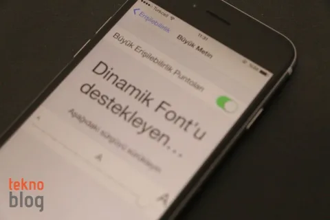 Nasıl Yapılır: iPhone’da metin büyüklüğünü değiştirme
