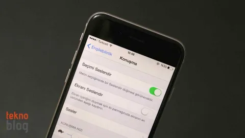 Nasıl Yapılır: iPhone’da metin seslendirme özelliğini açma
