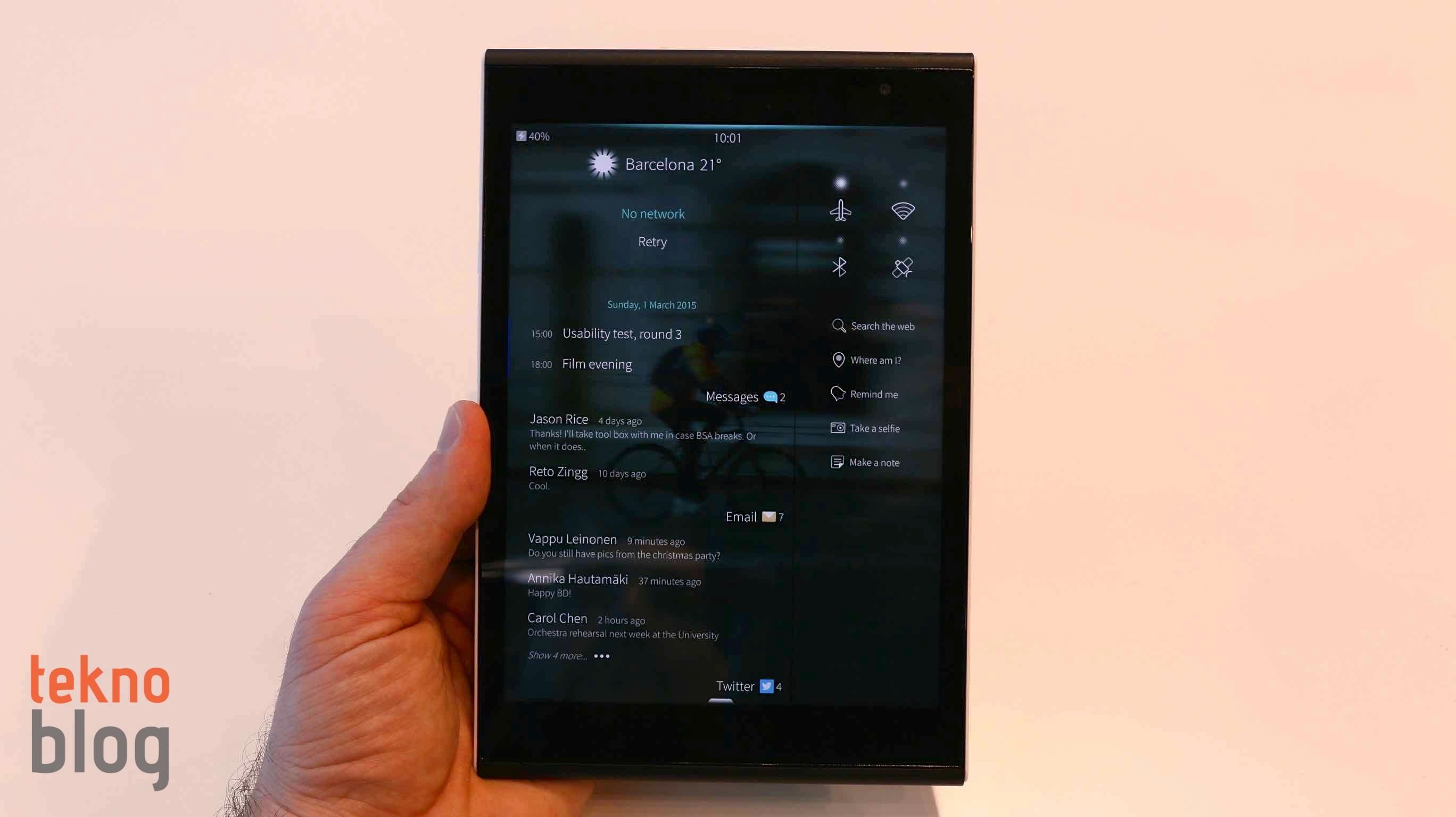 Jolla Tablet Ön İnceleme