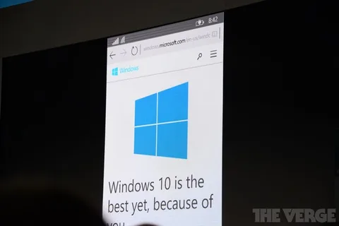 Microsoft yeni Windows 10 ön izlemesini Project Spartan internet tarayıcısıyla birlikte yayınlayacak