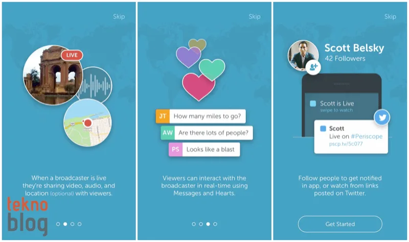 Periscope’un sadece takipçi modu yabancıların canlı yayınızı trollemesini engelleyecek