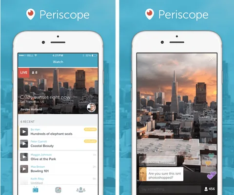 Periscope kullanıcılarına yakınlarındaki canlı yayınları gösterecek