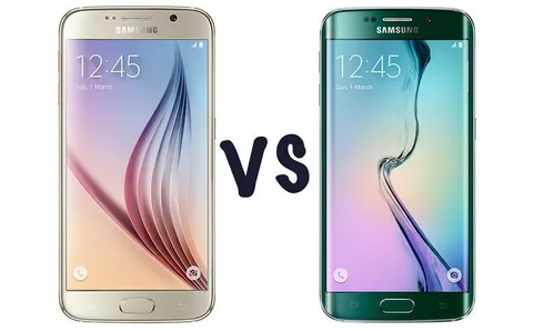 Samsung Galaxy S6 ve Samsung Galaxy S6 edge karşı karşıya