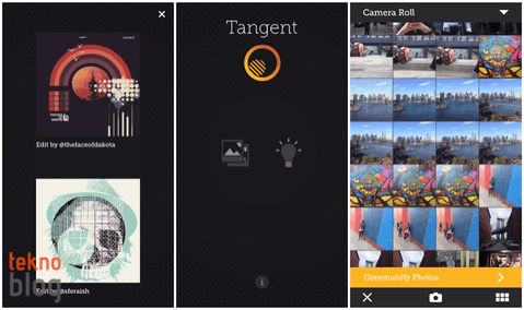 Tangent: Fotoğraflarınızı geometrik filtrelerle farklılaştırın