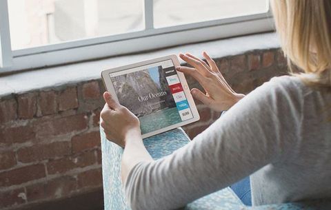 Adobe Slate deneyimsiz kullanıcılara iPad üzerinde bültenler, sunumlar hazırlama fırsatı veriyor