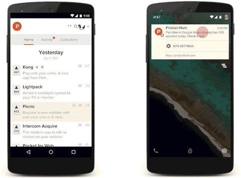 Chrome’un Android versiyonuna web sitesi bildirimleri geldi