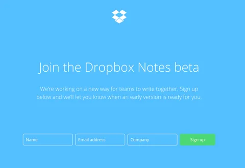 Dropbox ortak çalışmaya uygun bir not alma servisini faaliyete geçirmeye hazırlanıyor