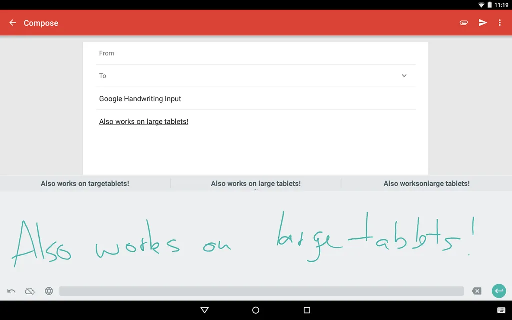 Google’dan Android için el yazısı uygulaması