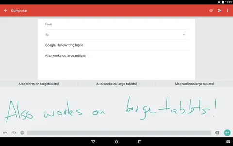 Google’dan Android için el yazısı uygulaması