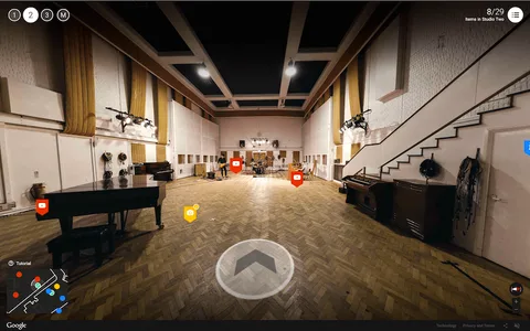 Google ünlü Abbey Road Stüdyosu’nu interaktif olarak gezme imkanı sunuyor