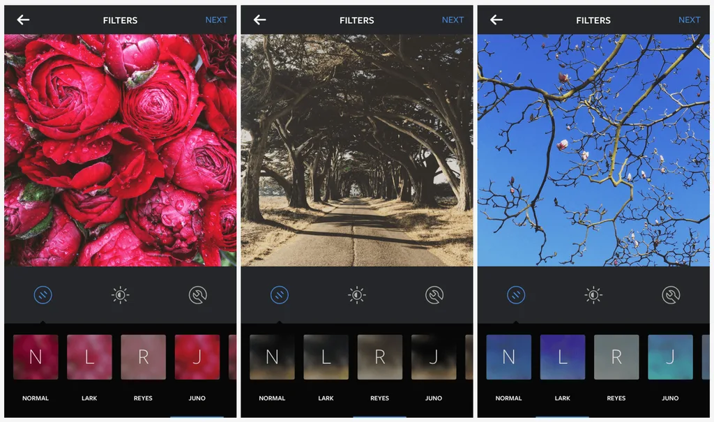 Instagram üç yeni filtre ve his simgeli konu etiketlerini sunuyor