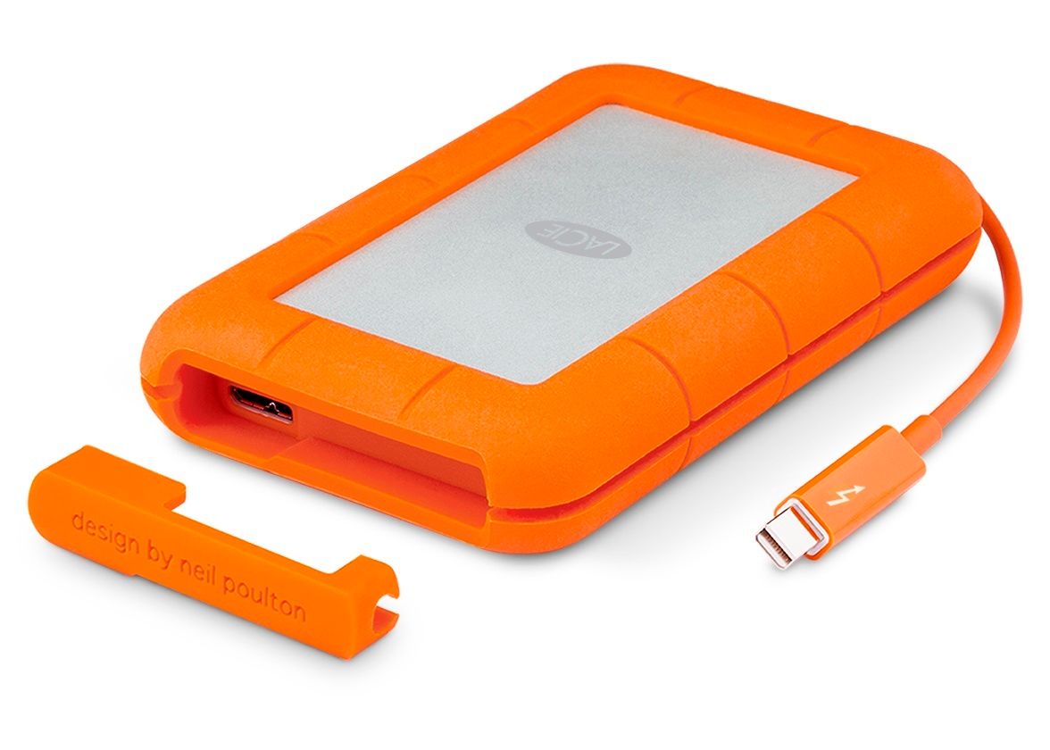 LaCie Rugged Thunderbolt taşınabilir sürücü 1 TB SSD ile geliyor