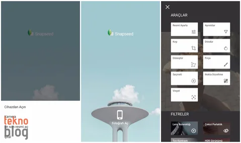 Snapseed: Google fotoğraflarınızı güzelleştiriyor