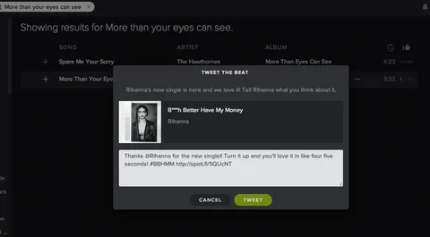 Spotify’dan Twitter paylaşımları için yeni özellik: Tweet the Beat