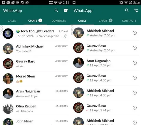 WhatsApp Android uygulamasına beklenen Material Design tasarım değişikliği geliyor
