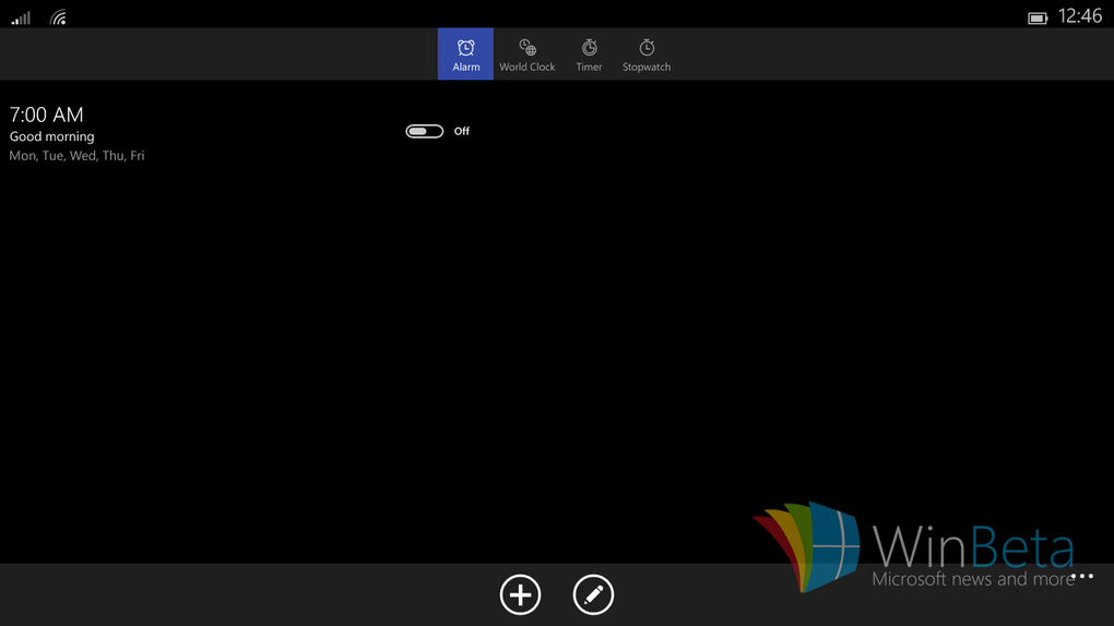 Windows 10 küçük ekranlı tabletlerde Windows Phone gibi çalışıyor