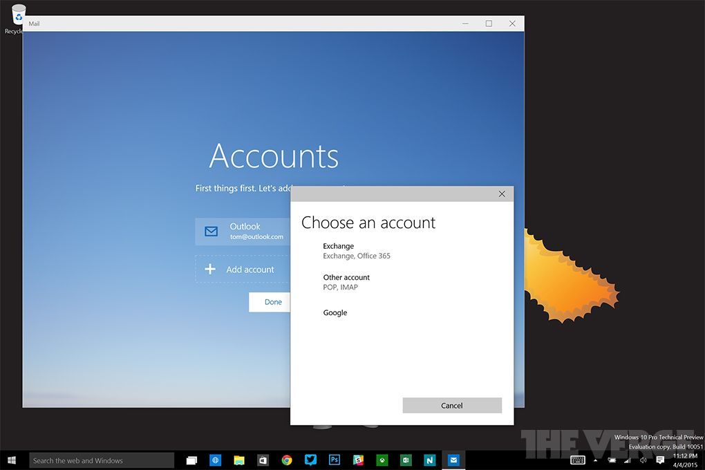 Windows 10’un yeni Mail ve Takvim uygulamalarını barındıran sürümü internete sızdı