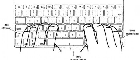 Apple çoklu dokunmatik tuşlara sahip füzyon klavyenin patentini aldı