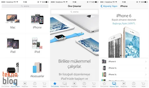 Apple Store: iPhone ve iPad’den alışveriş yapın