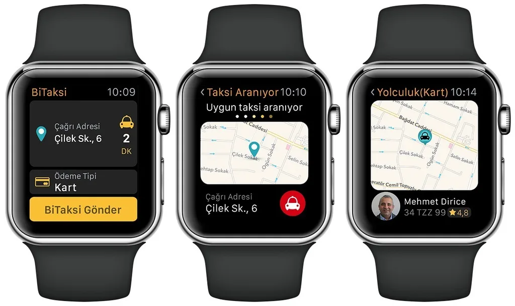 BiTaksi Apple Watch uygulamasını yayınladı