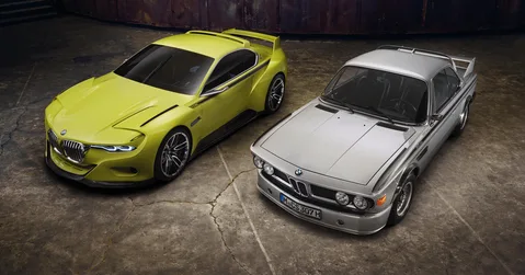 BMW yeni konsept otomobili 3.0 CSL Hommage’ı gözler önüne çıkardı