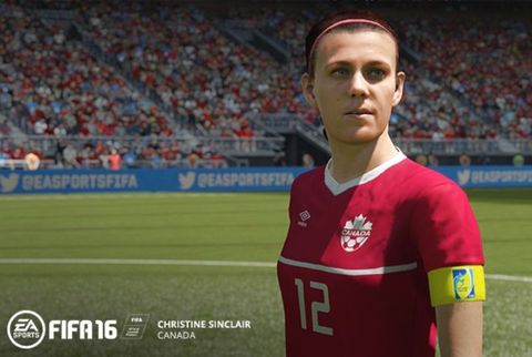 FIFA 16’da kadın futbol takımları da yer alacak