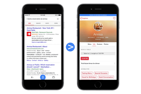 Google çok yakında mobil arama sonuçlarında uygulamaları da gösterecek