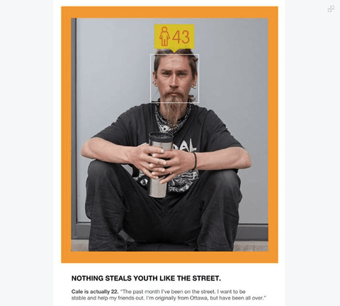 Microsoft’un yaş tahmin teknolojisi evsizliğin etkilerini ortaya koyuyor